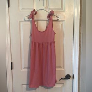 Wild Fable Pink Tie Strap Dress